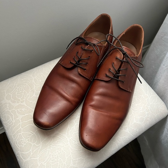 Men’s Aldo Bocelli Oxford shoes, size 11 Recently leather oiled & in great shape - Picture 5 of 6